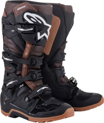 ЧОБОТИ ALPINESTARS TECH 7 CROSS OFFROAD QUAD ATV ENDURO BK/BN Р. 15 (51)