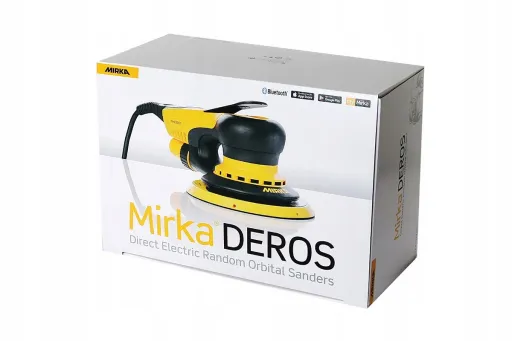 Mirka Deros 550cv 125mm 5mm электрический шлифовальный станок