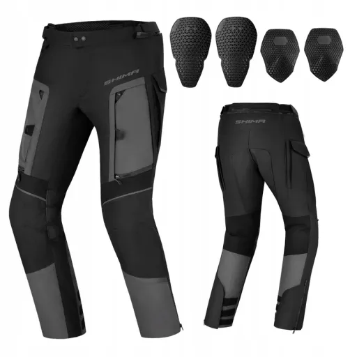 Мужские туристические мотоштаны SHIMA HERO 2.0 2 GREY БЕСПЛАТНО