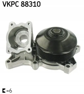 88310 - Водяной насос BMW N47D20 2.0 D E81/84/87/90/91 07- SKF