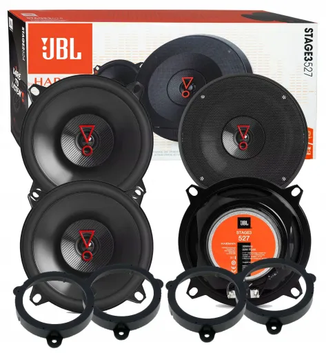 Jbl stage 3 527 4 динамика для renault megane передняя + задняя