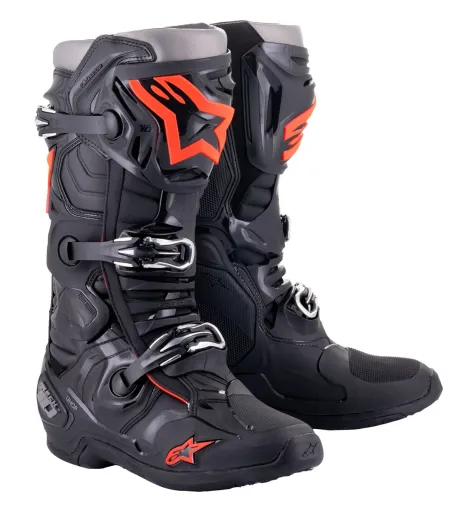 БОТИНКИ ALPINESTARS NA CROSS TECH 10 BK/RD 9 (43)