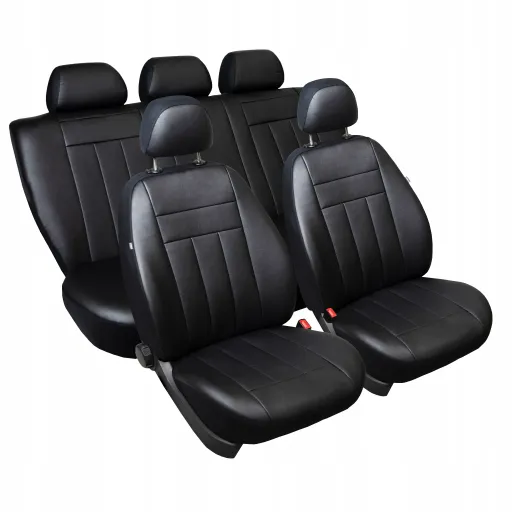 Vw golf iv 1998-2003 гг. чехлы на сиденья эко кожа luxury