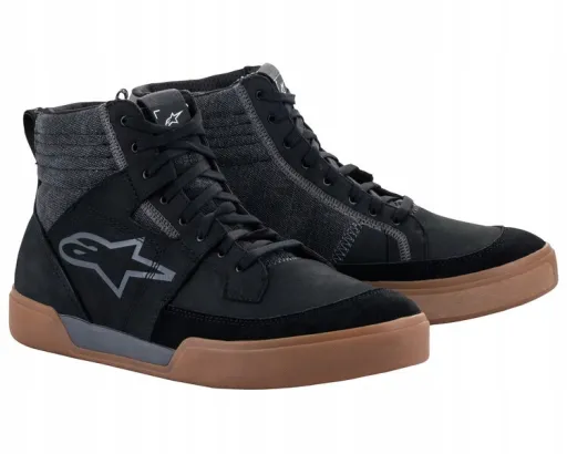 Ботинки AGELESS, ALPINESTARS (чёрные/серые/резина, размер 43,5)
