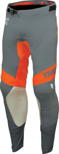 Брюки THOR PRIME Analog оранжевые, размер 33, KTM TPI TBI Flex, эластичный крой