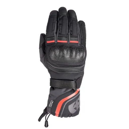 перчатки MONTREAL 4.0 DRY2DRY, OXFORD (черные/серые/красные, размер L)
