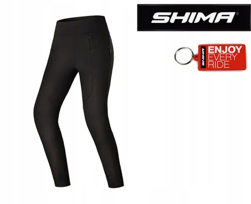 ЖІНОЧІ МОТОЦИКЛЕТНІ ШТАНИ-ЛЕГІНСИ SHIMA CRUZ 2.0 BLK XL ПОДАРУНКИ