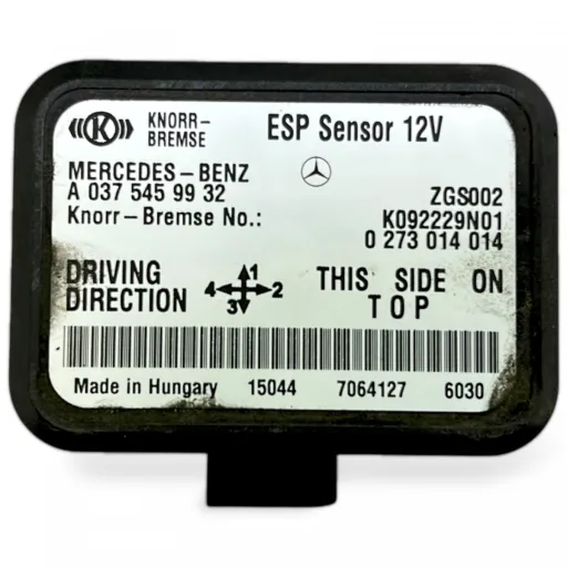 A0375459932 MERCEDES-BENZ Датчик, ESP