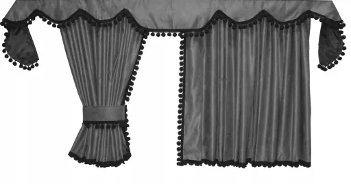 TIR CURTAINS VOLVO FH 12-15, FH 4 + hooks