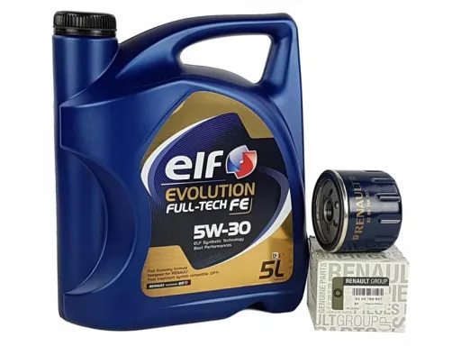 ELFFULLTECHFE5W305L - OE RENAULT FILTER + OIL 5W30 MEGANE II 1.5 1.9 DCI