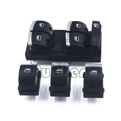 9497160811927 - Хромированный главный переключатель окна для Audi A3 8P A4